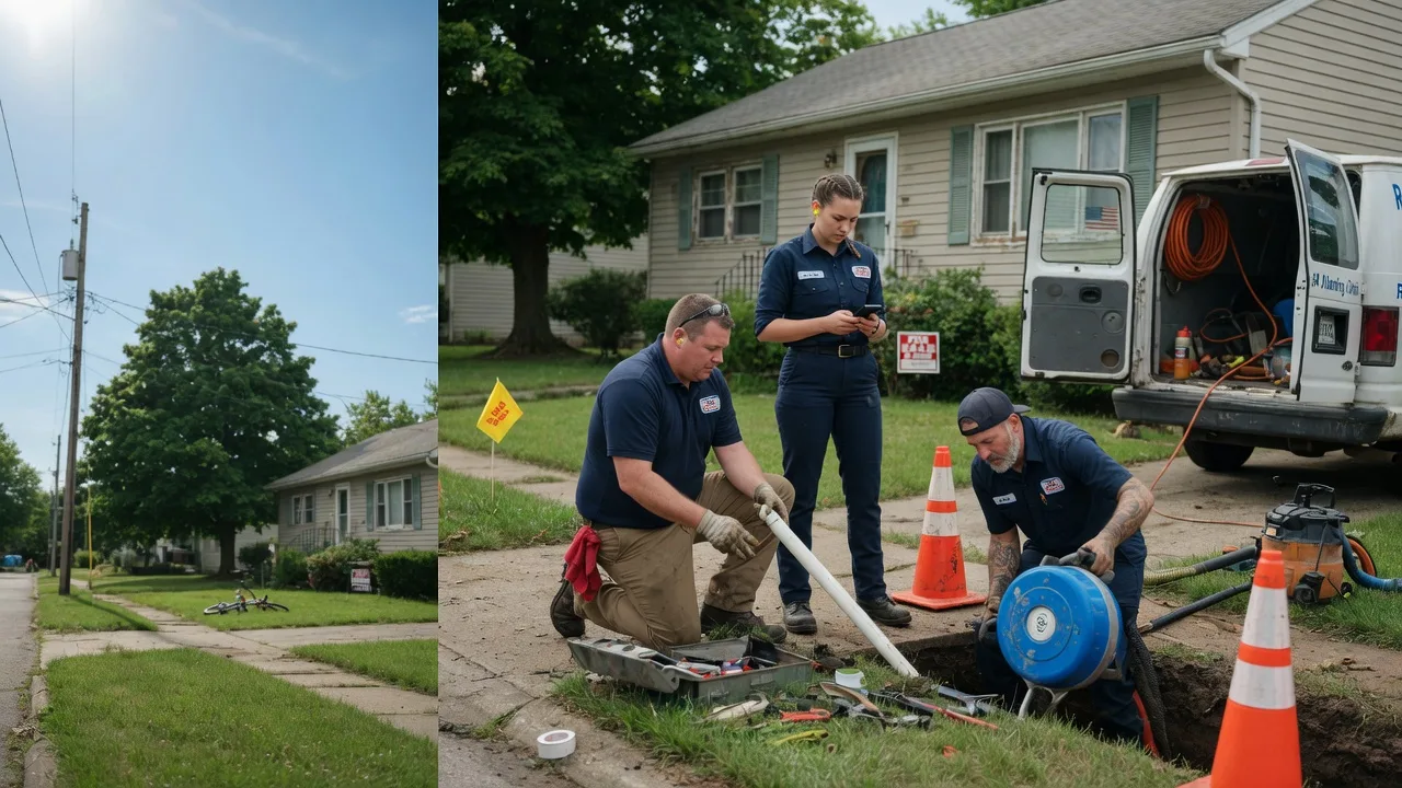 Sewer Line Repair in Summerfield, IL near me